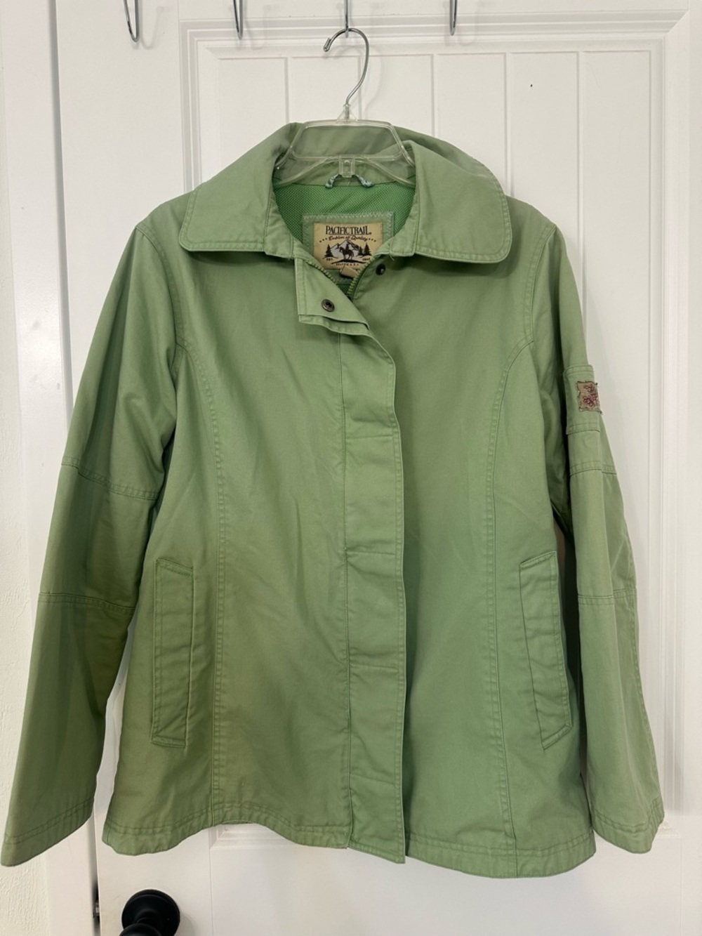 Pacific Trails  Women's Sage Green Utility Jacket - Picture 5 of 7